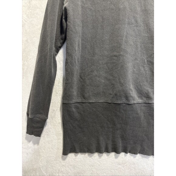 Wilt Women's Long Sleeve Distressed Neckline Pullover Top Grey Size Medium Boho - Picture 11 of 16